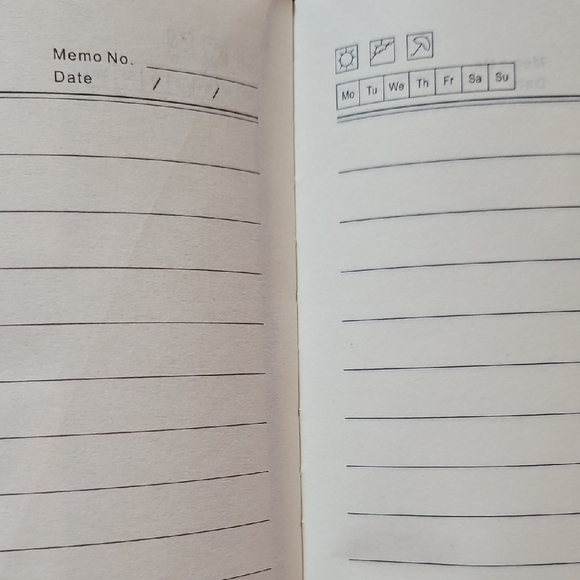 Sage Green "Keep It Simple" Notebook with Pen Holder, New In Packaging - Picture 3 of 4